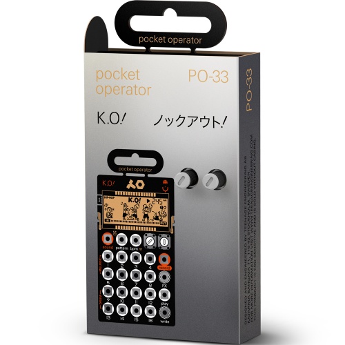 Teenage Engineering PO-33 K.O! Pocket Operator Sampler with Built-In Microphone