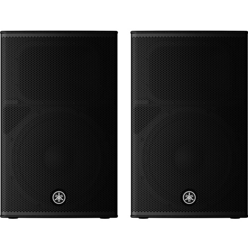 Yamaha DHR15, 465 Watt RMS Active PA Speakers (Pair)