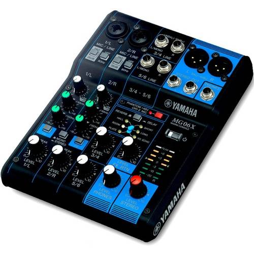 Yamaha MG06X Analogue Mixer With SPX Effects (3rd Gen)